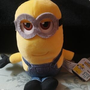 Plush Beanbag Minion Kevin 7" Despicable Me